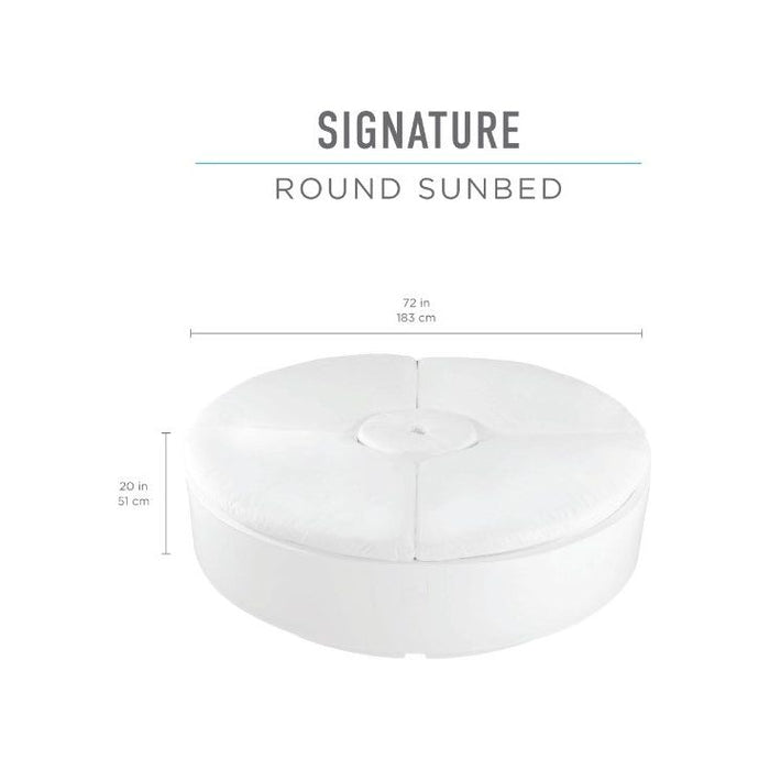 Ledge Lounger Signature Round Sunbed