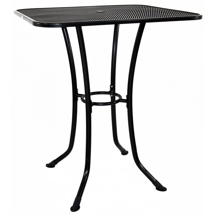 36-inch Square Mesh Bar Table