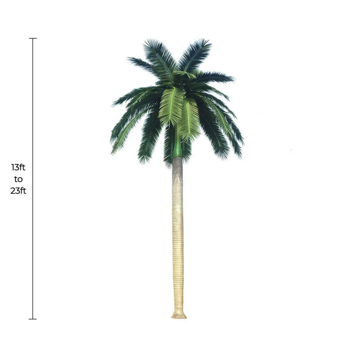 Artificial Faux Palm Tree Sizing Reference