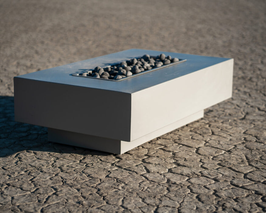The Outdoor Plus 72" Coronado Rectangular  Fire Pit - Powder Coated Metal