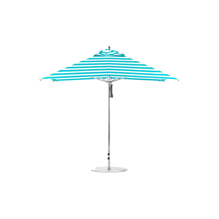 Ledge Lounger Premier Aluminum Umbrella - 10' Square Pulley