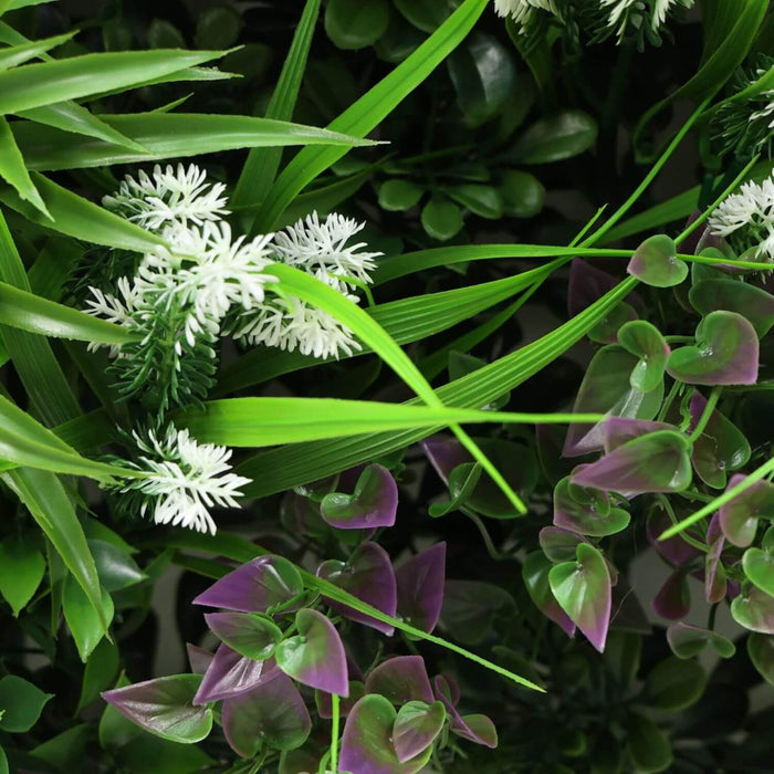 Ultra Premium Artificial Vertical Garden Panel with Vista Like Leaves and Grasses