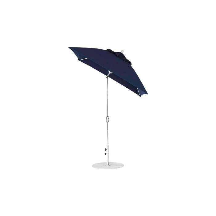 Ledge Lounger Essential Fiberglass Umbrella - 7.5' Square Crank Auto Tilt