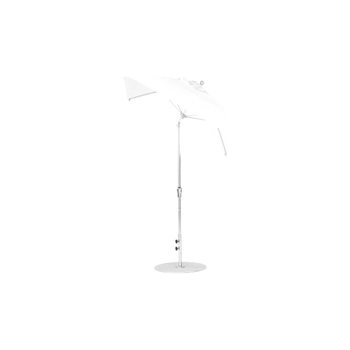 Ledge Lounger Essential Fiberglass Umbrella - 6.5' Square Crank Auto Tilt