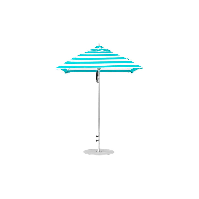 Ledge Lounger Essential Fiberglass Umbrella - 6.5' Square Pulley