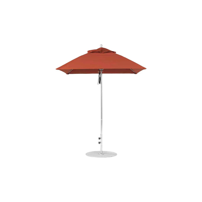 Ledge Lounger Essential Fiberglass Umbrella - 6.5' Square Pulley