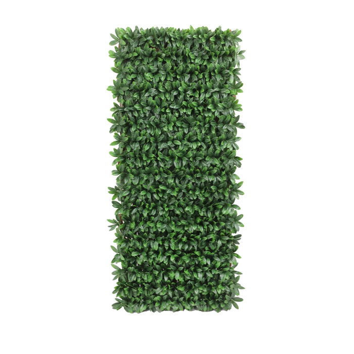 Designer Plants Expandable Faux English Laurel Trellis Privacy Fence (Variable Size) UV Resistant - 72" x 36"