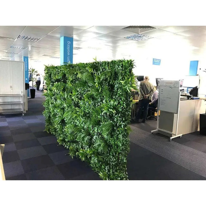 Office Partition Divider Wall made with Artificial Green Walls