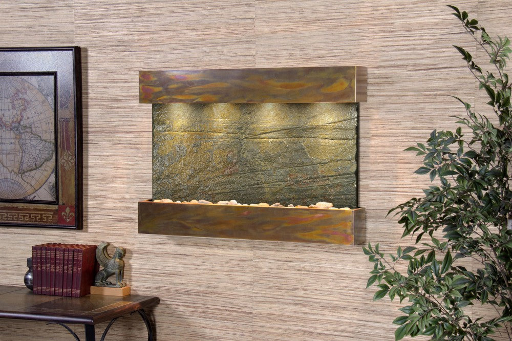Adagio Water Features Reflection Creek Wall Fountain