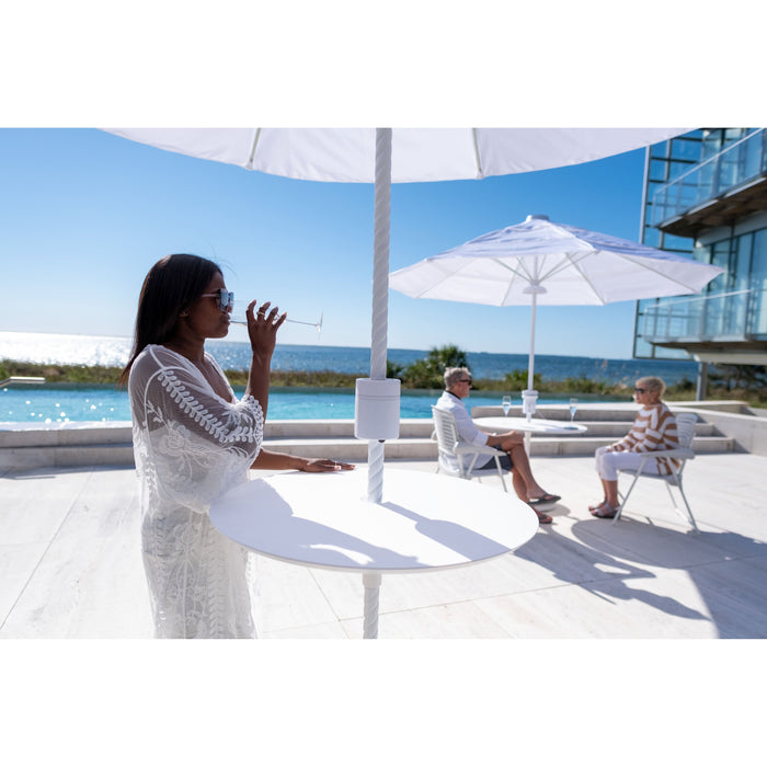 Current Luxury Helux™ Solar Motorized Market Umbrella
