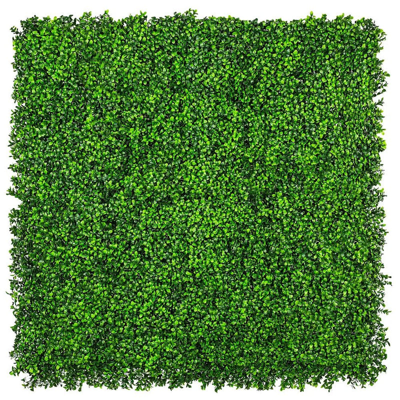 Sample Panel of Premium Bright Artificial Boxwood Wall (Small Sample) Commercial Grade UV Resistant