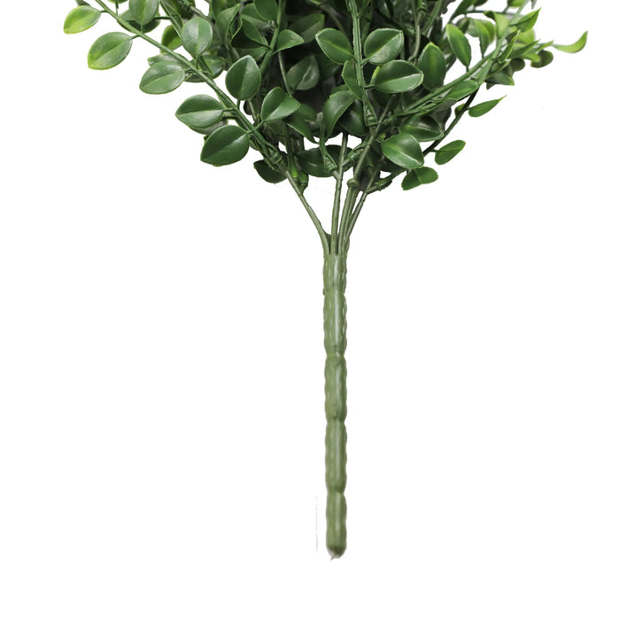 Artificial Hanging Pearls Garland Bushes – Dark Green UV Resistant & Fire Rated | 7.8in x 31in (20cm x 79cm Each)