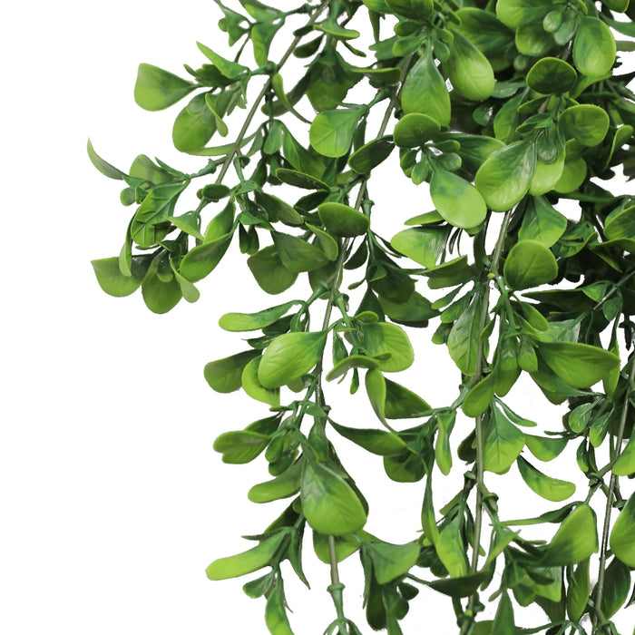 Artificial Creeping Fig Garland Bushes (UV Resistant & Fire Rated | 7.1in x 30in | 18cm x 76cm Each)