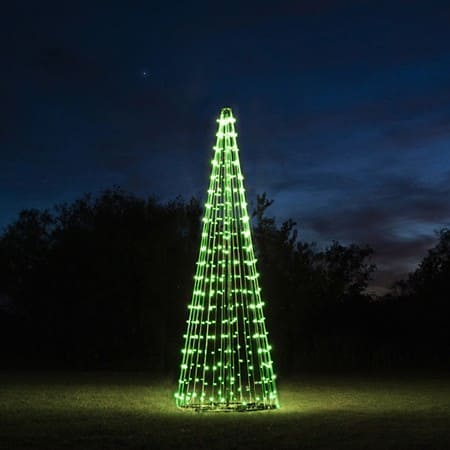 15' Christmas Tree Made of Lights