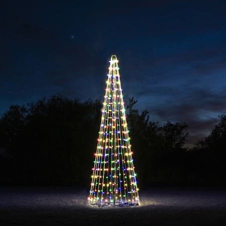 30' Christmas Tree Made of Lights