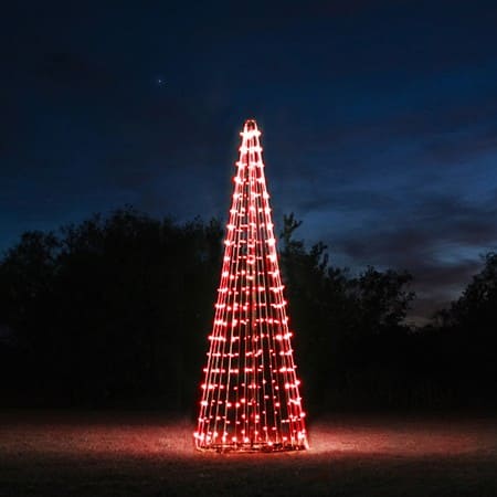 15' Christmas Tree Made of Lights