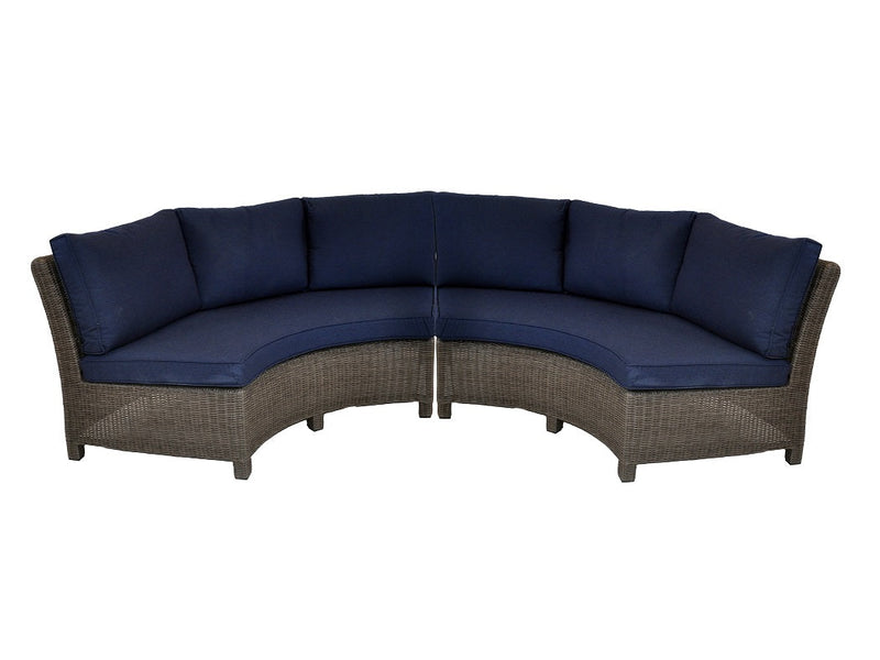 Palma Wicker Round Lounge Set
