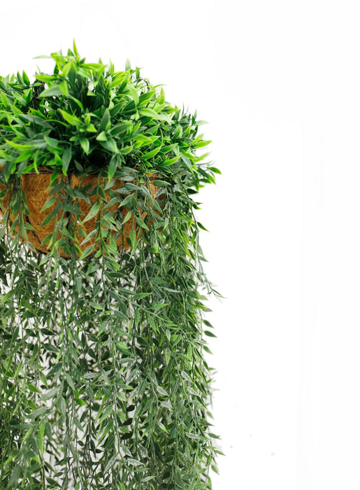 Artificial Hanging Fern Basket UV Resistant (13.8in x 55.1in /35cm x 140cm )