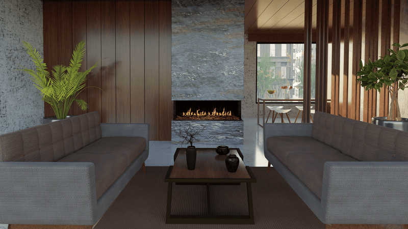 Modern Flames Orion 120" Multi-Sided Virtual Electric Fireplace