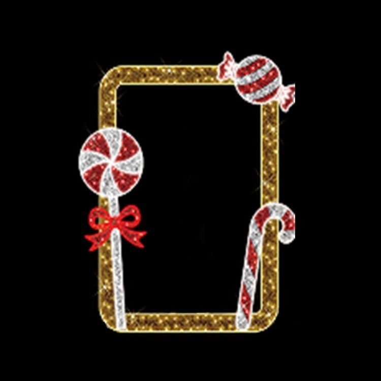 2D LED Candy Photo Op