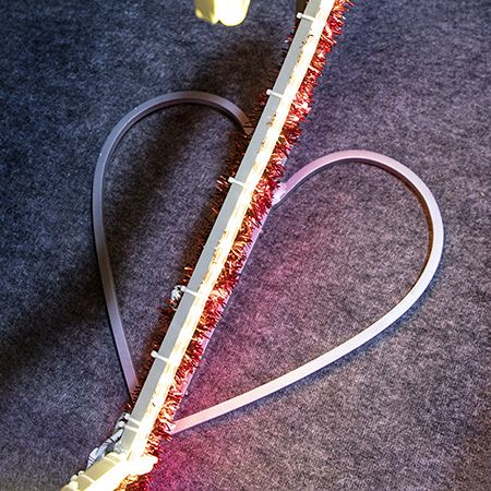 5.5' 2D LED Hearts - Red and Pink Twinkle Valentine's Display