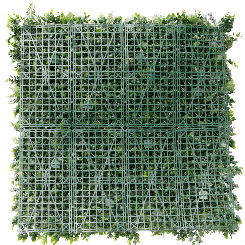 Natural Artificial Boxwood Wall 40" x 40" 11SQ FT Commercial Grade UV Resistant