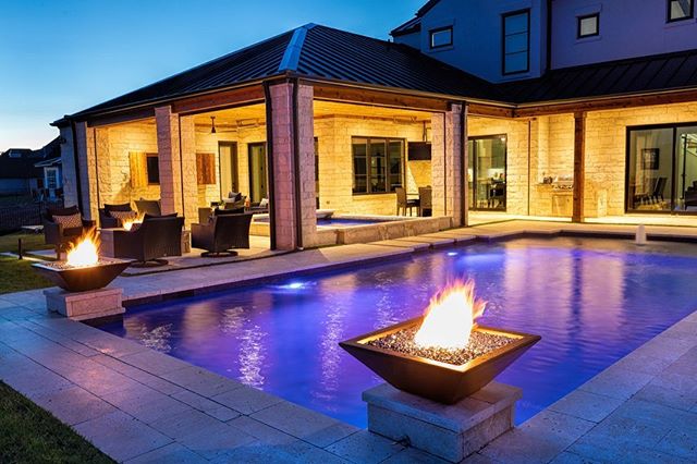 The Outdoor Plus Maya Fire Bowl - GFRC Concrete