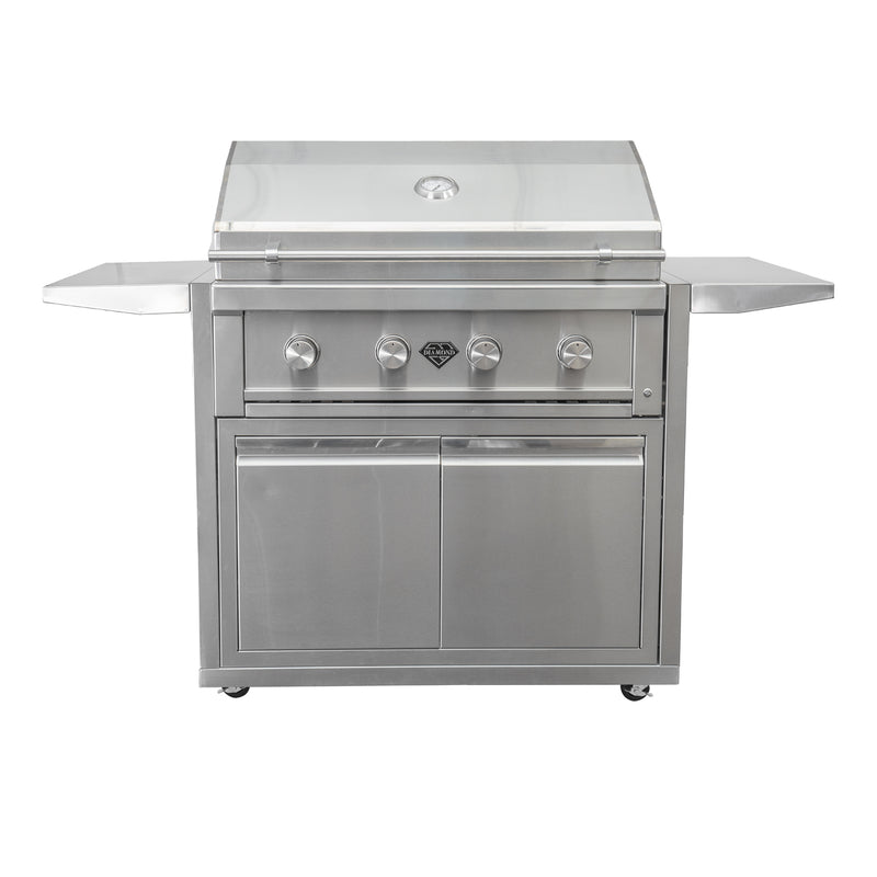 The Outdoor Plus Diamond Series Grill/Griddle Cart