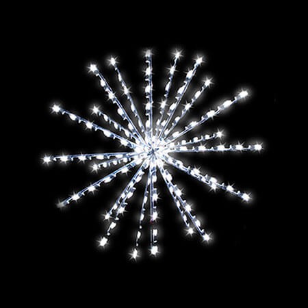 6' LED 3D Starburst Tree Topper