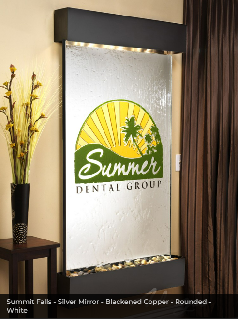 Adagio Water Features Summit Falls Wall Fountain