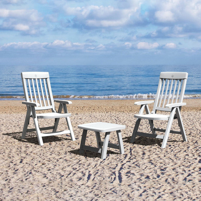 Sieger Multi Position Resin Foldable Chair