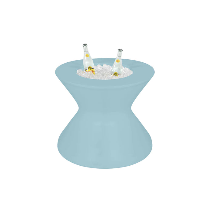 Ledge Lounger Signature Tall Ice Bin Side Table, Side Table With Ice Bin, In-Pool Side Table, Baja Shelf Side Table