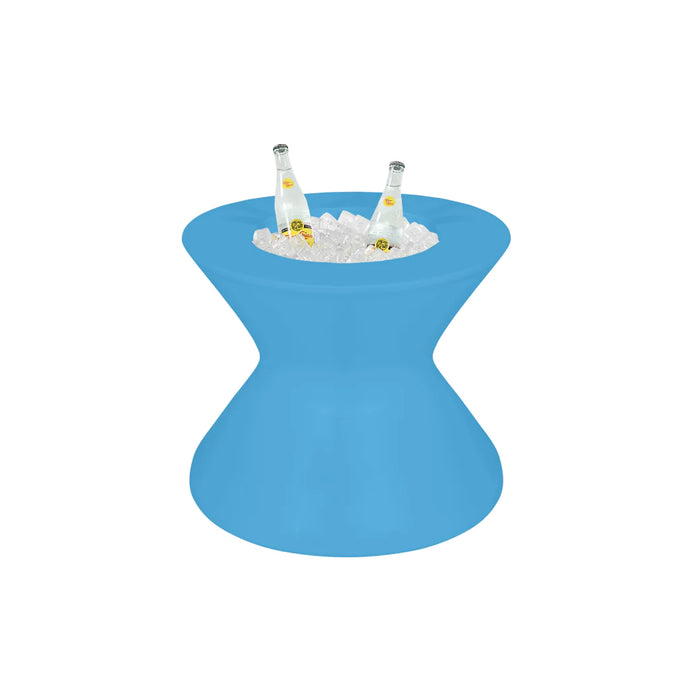 Ledge Lounger Signature Tall Ice Bin Side Table, Side Table With Ice Bin, In-Pool Side Table, Baja Shelf Side Table