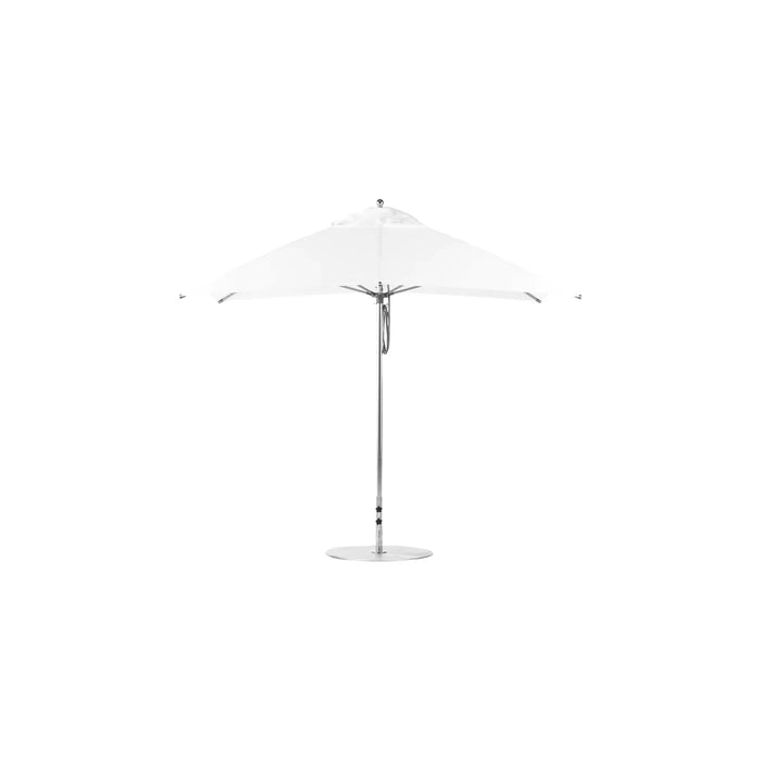 Ledge Lounger Essential Fiberglass Umbrella - 10' Square Pulley