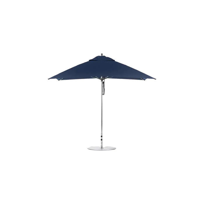 Ledge Lounger Essential Fiberglass Umbrella - 10' Square Pulley