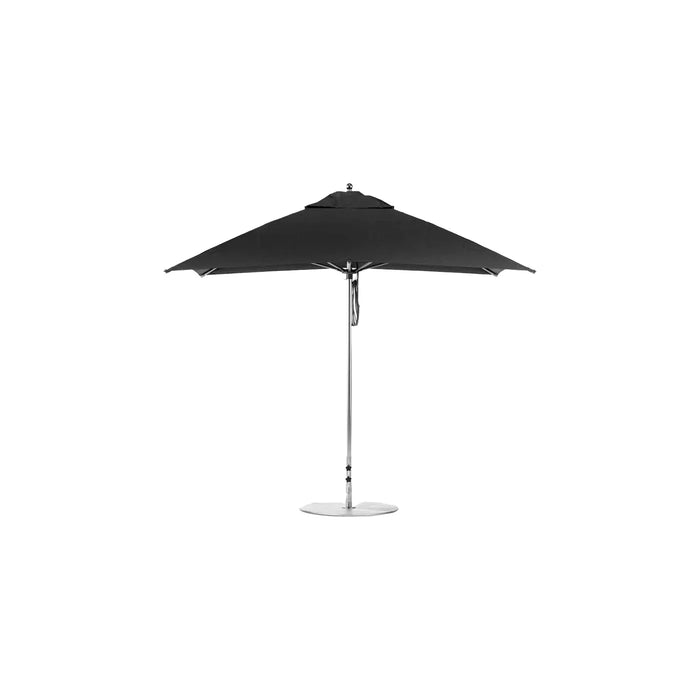 Ledge Lounger Essential Fiberglass Umbrella - 10' Square Pulley