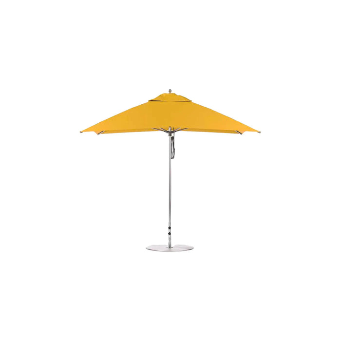 Ledge Lounger Essential Fiberglass Umbrella - 10' Square Pulley