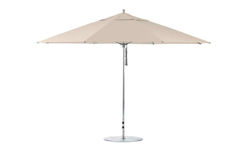 Ledge Lounger 13' Octagon Pulley Essential Fiberglass Umbrella