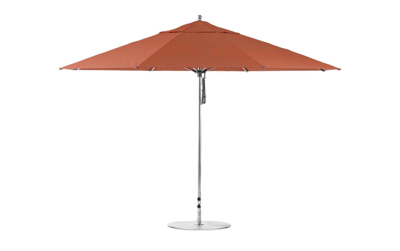 Ledge Lounger 13' Octagon Pulley Essential Fiberglass Umbrella