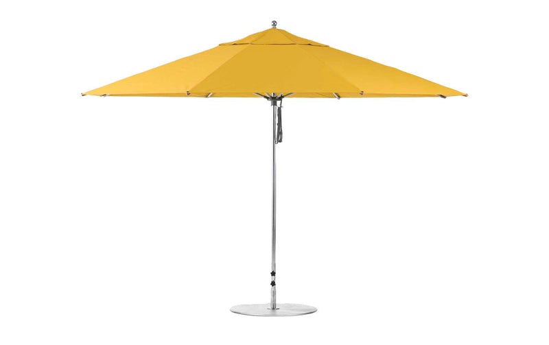 Ledge Lounger 13' Octagon Pulley Essential Fiberglass Umbrella