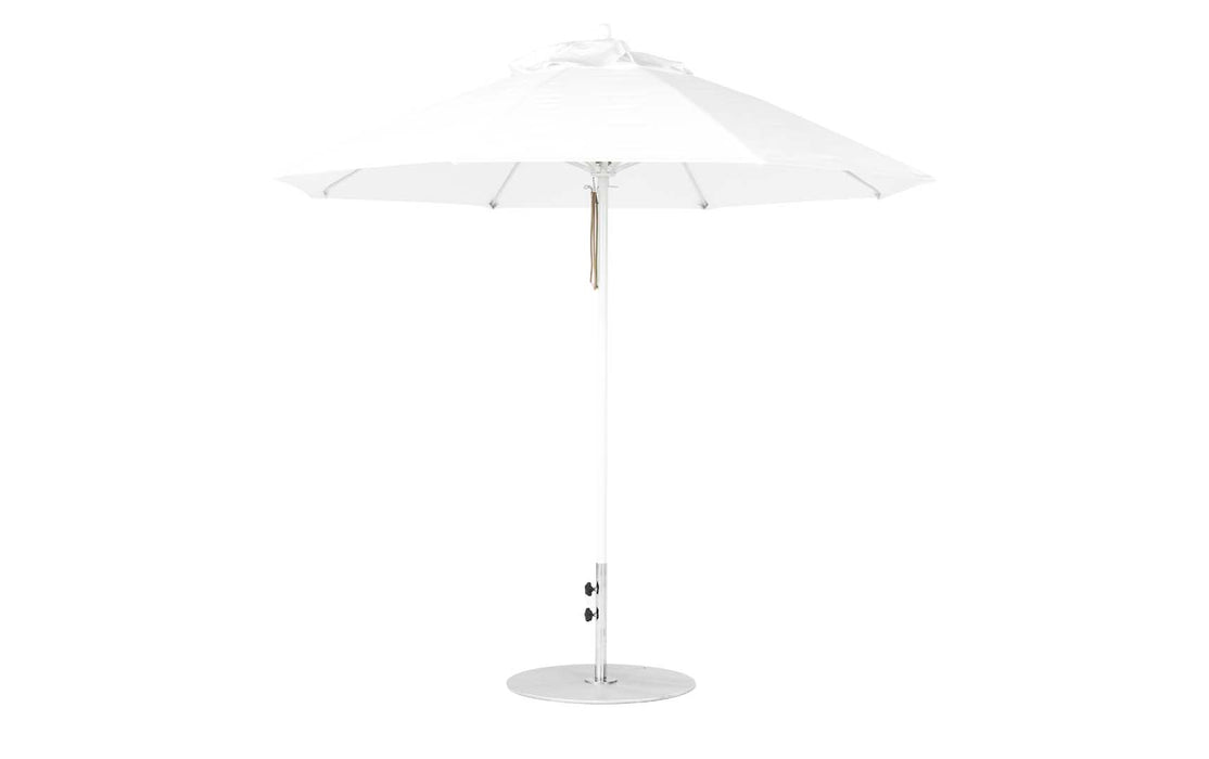 Ledge Lounger 9' Octagon Pulley Essential Fiberglass Umbrella