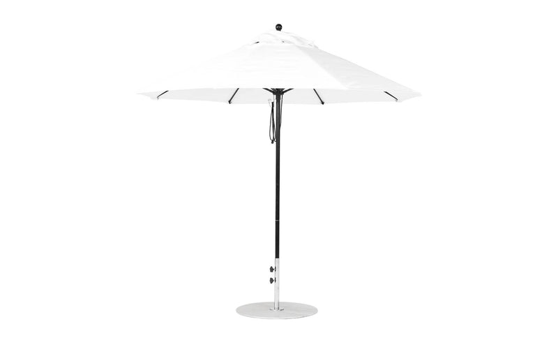 Ledge Lounger 9' Octagon Pulley Essential Fiberglass Umbrella