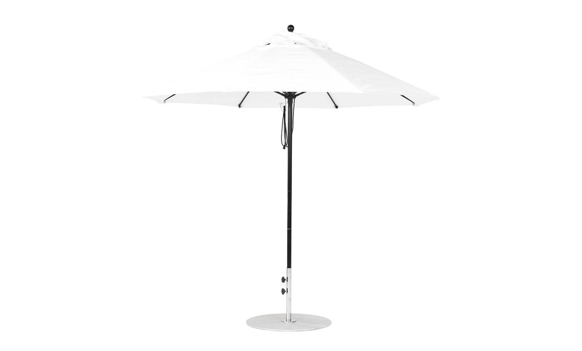 Ledge Lounger 9' Octagon Pulley Essential Fiberglass Umbrella
