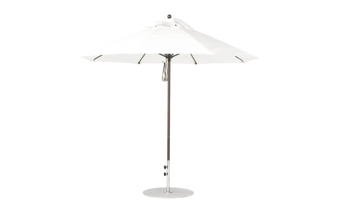 Ledge Lounger 9' Octagon Pulley Essential Fiberglass Umbrella