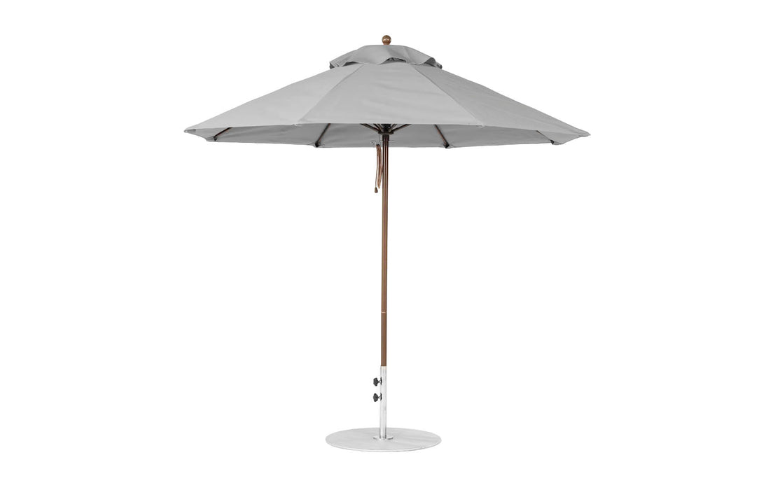 Ledge Lounger 9' Octagon Pulley Essential Fiberglass Umbrella