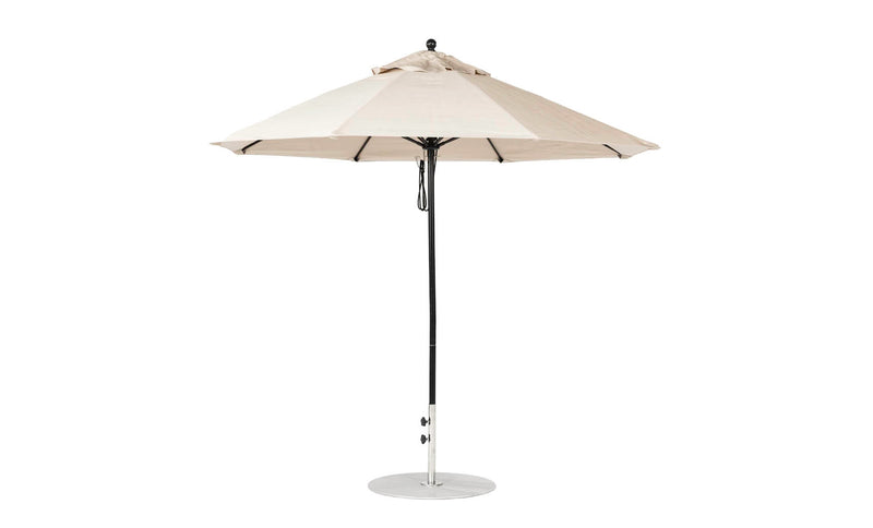 Ledge Lounger 9' Octagon Pulley Essential Fiberglass Umbrella