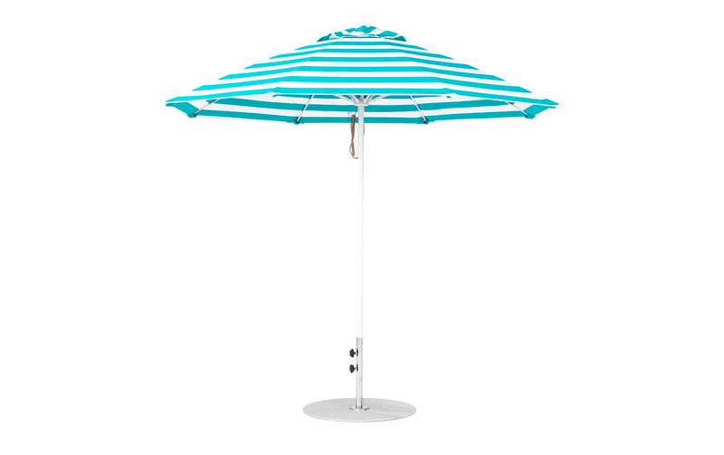 Ledge Lounger 9' Octagon Pulley Essential Fiberglass Umbrella
