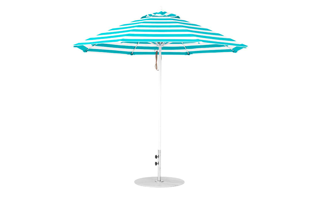 Ledge Lounger 9' Octagon Pulley Essential Fiberglass Umbrella