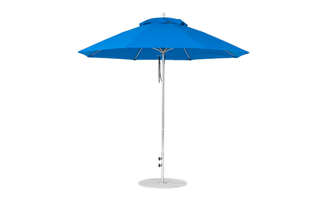 Ledge Lounger 9' Octagon Pulley Essential Fiberglass Umbrella
