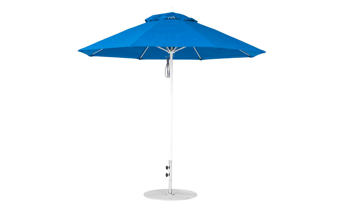 Ledge Lounger 9' Octagon Pulley Essential Fiberglass Umbrella